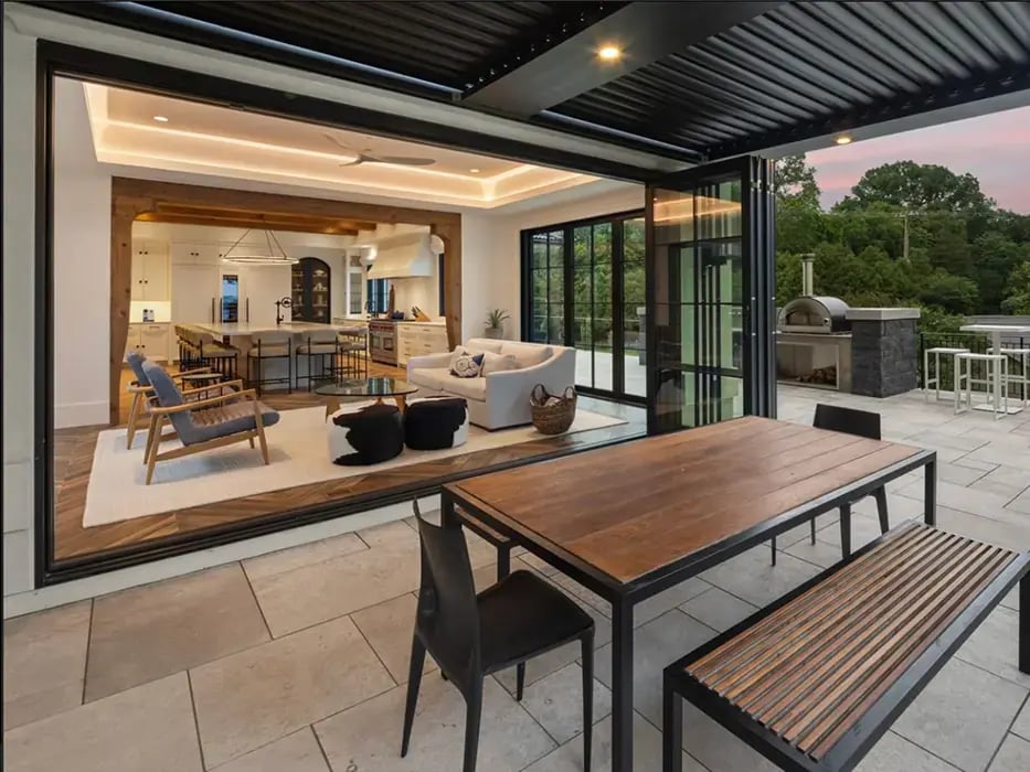Outside living area