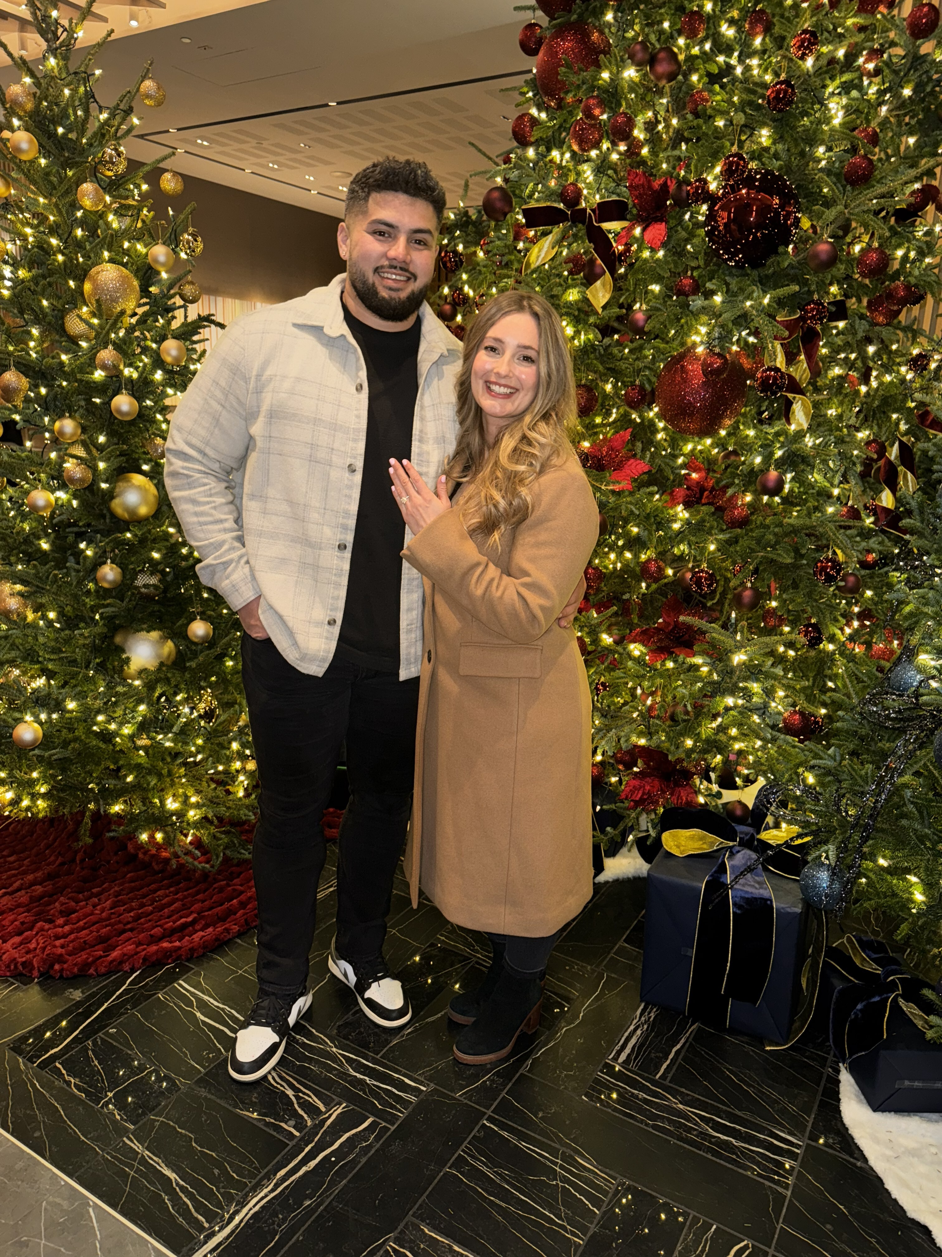 Tiano and Maggie engaged